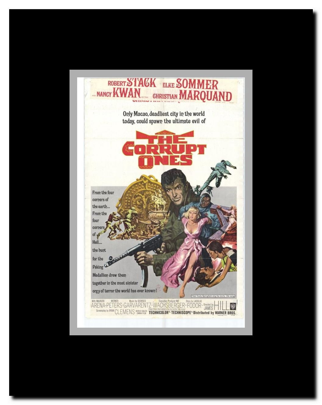 The Corrupt Ones Framed Movie Poster