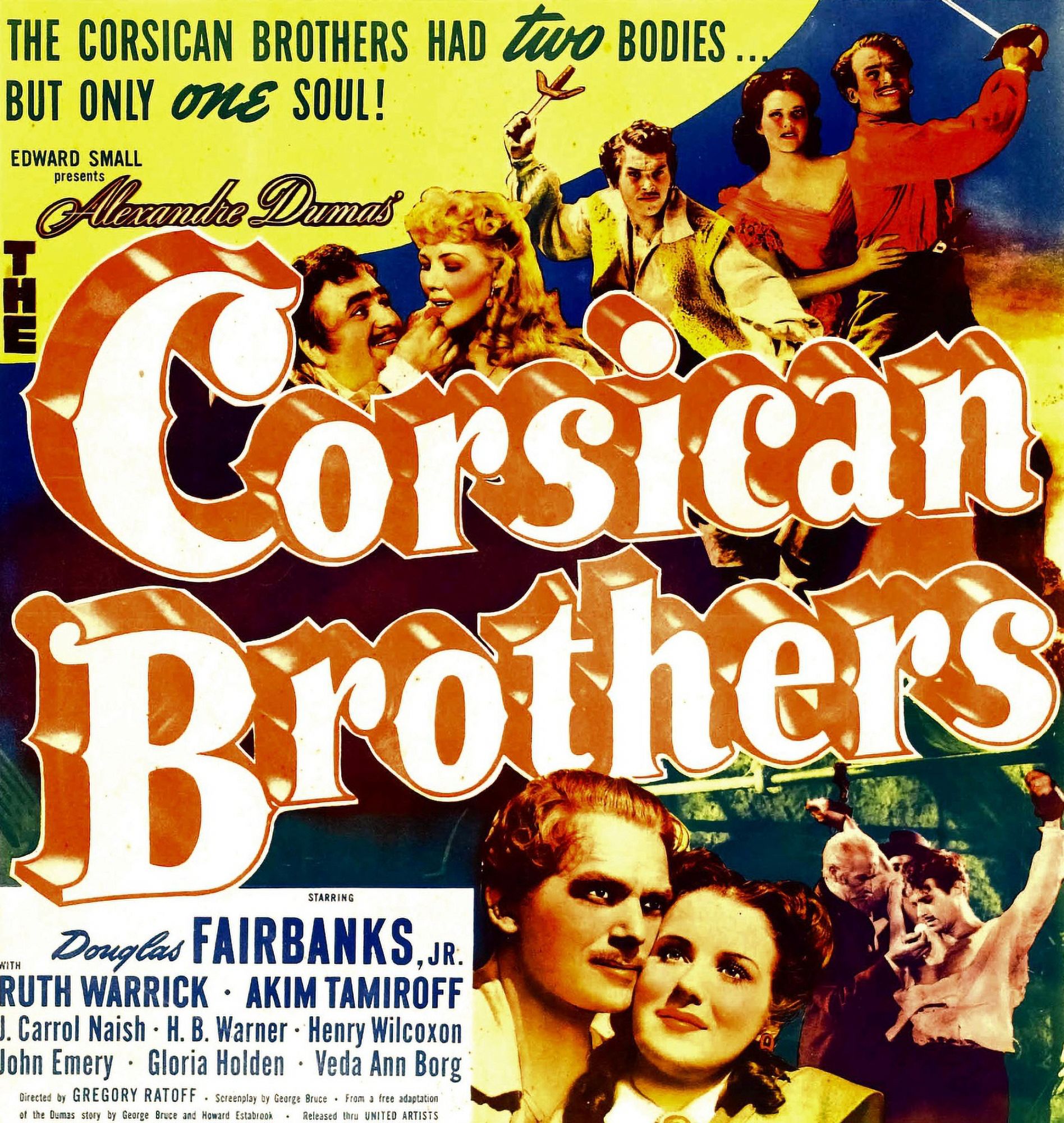 The Corsican Brothers Canvas Art - (11 x 17)
