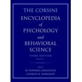 thumbnail image 1 of Pre-Owned The Corsini Encyclopedia of Psychology and Behavioral Science: v. 4 Paperback, 1 of 1