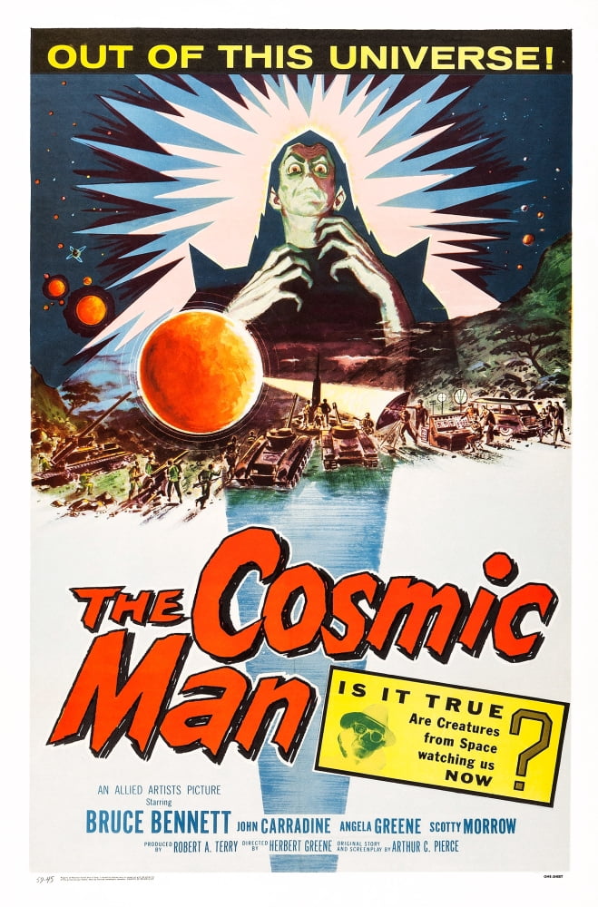 The Cosmic Man U Canvas Art - (24 x 36)