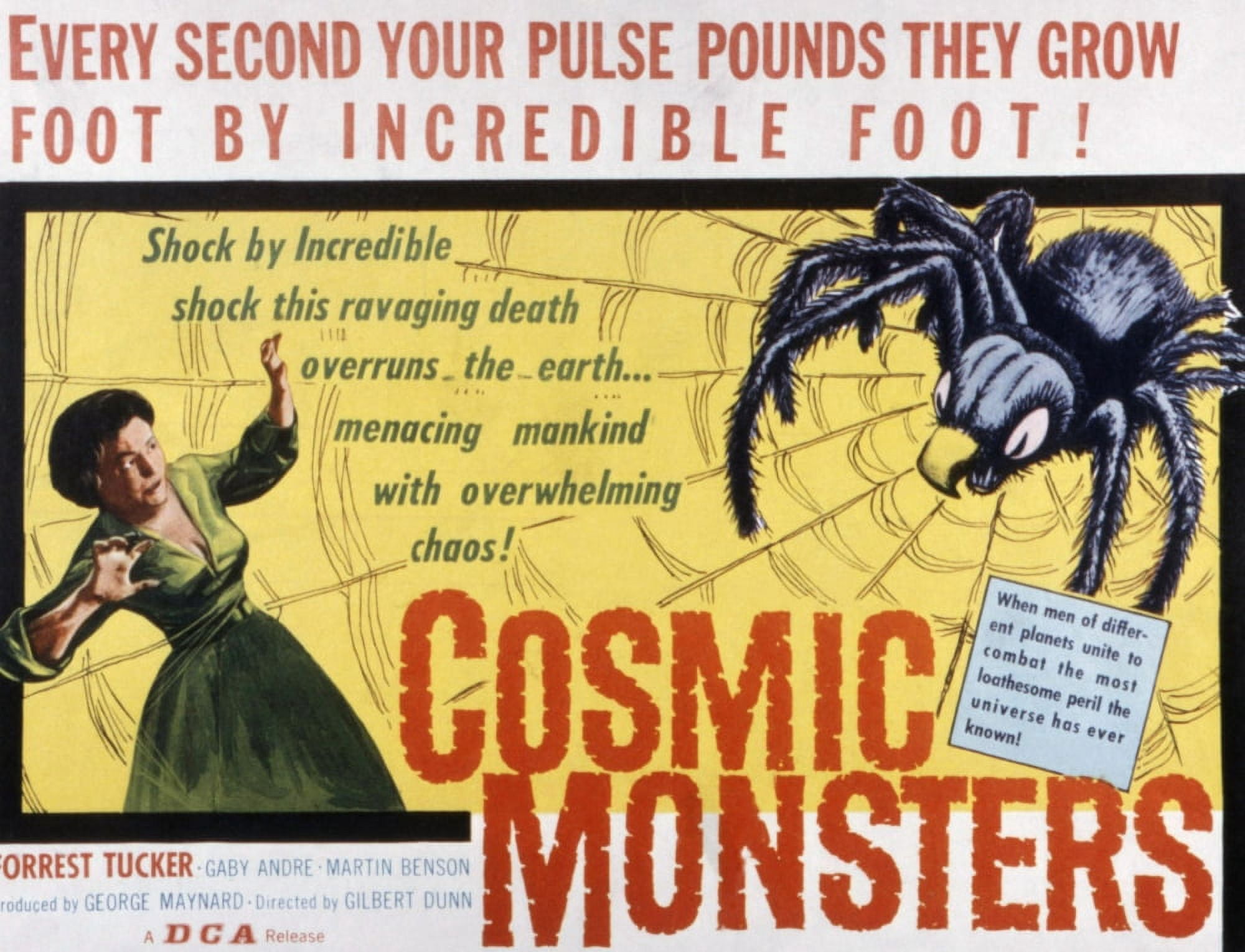 The Cosmic Monster Canvas Art - (28 x 22)