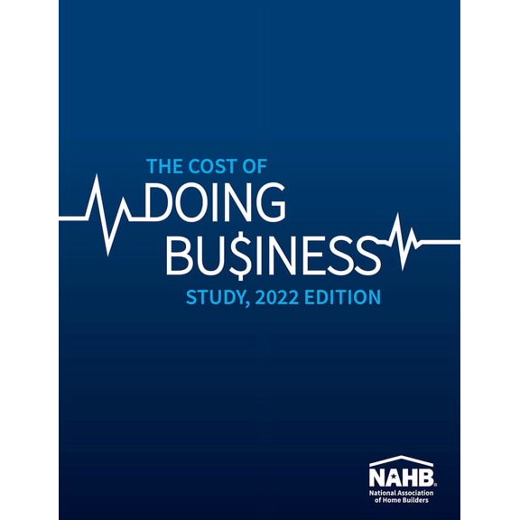 The Cost of Doing Business Study, 2022 Edition (Paperback)