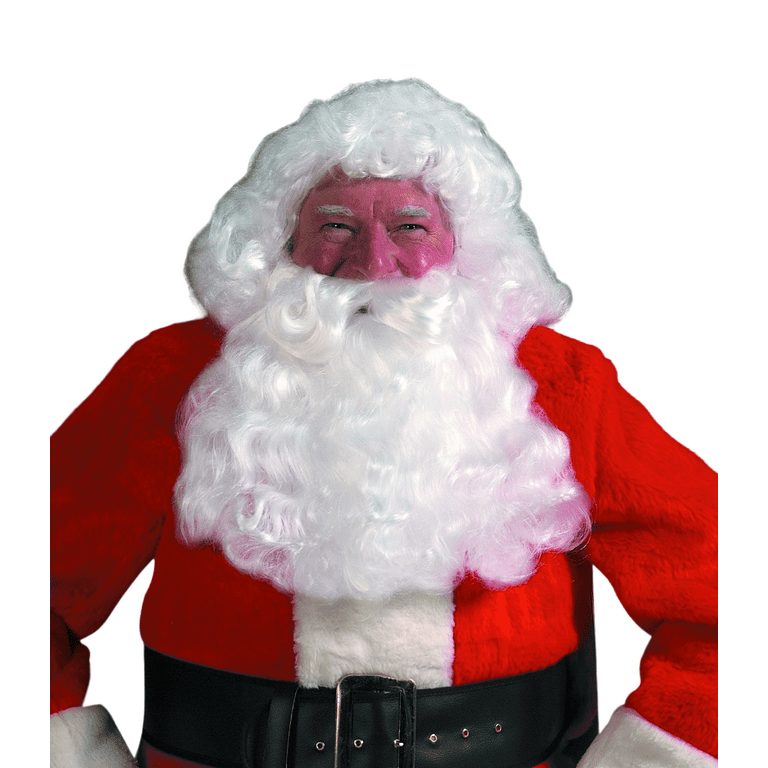 Deluxe Santa Beard Adult White Deluxe Santa Beard Adult White