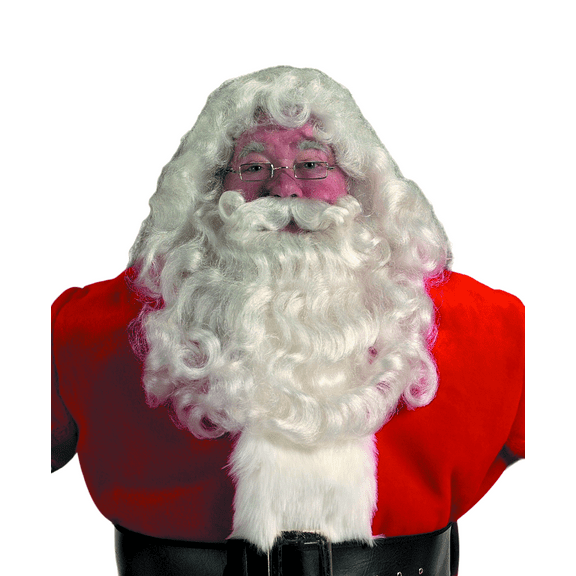 The Costume Center 2-Piece Santa Claus Professional Wig & Beard - Adult One Size