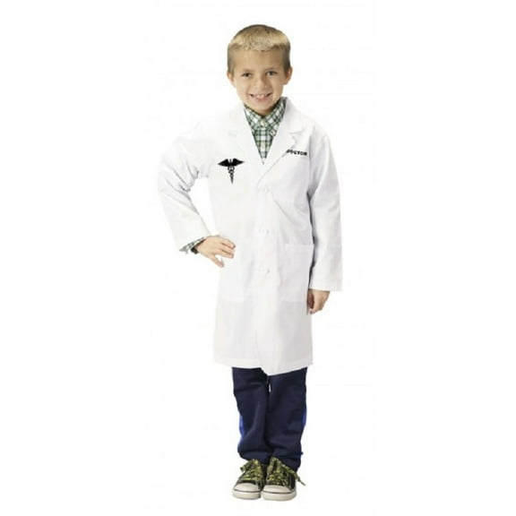 The Costume Center White doctor Lab Coat Halloween Accessory (ages 2-3)