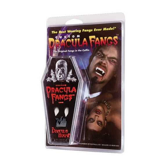 Morris Costumes Dracula Fangs - Clam Shell