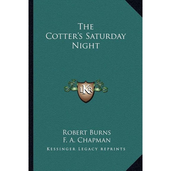 The Cotter's Saturday Night (Paperback)