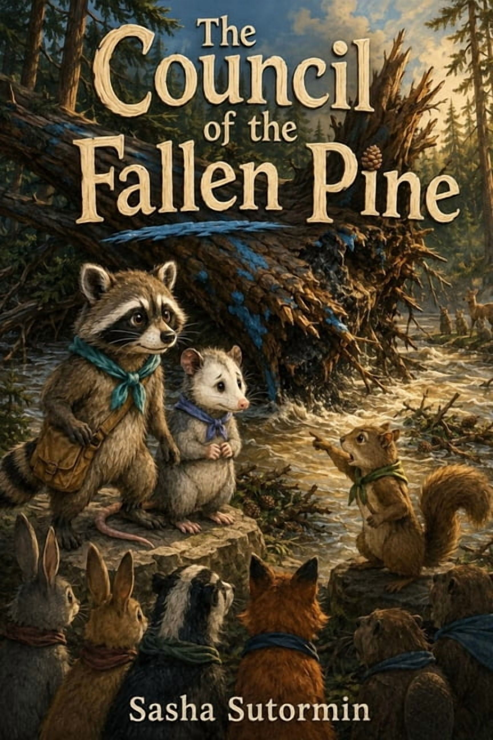 Fallen Racoon Scout the Raccoon Adventures The Council of the Fallen Pine: Scout the ...