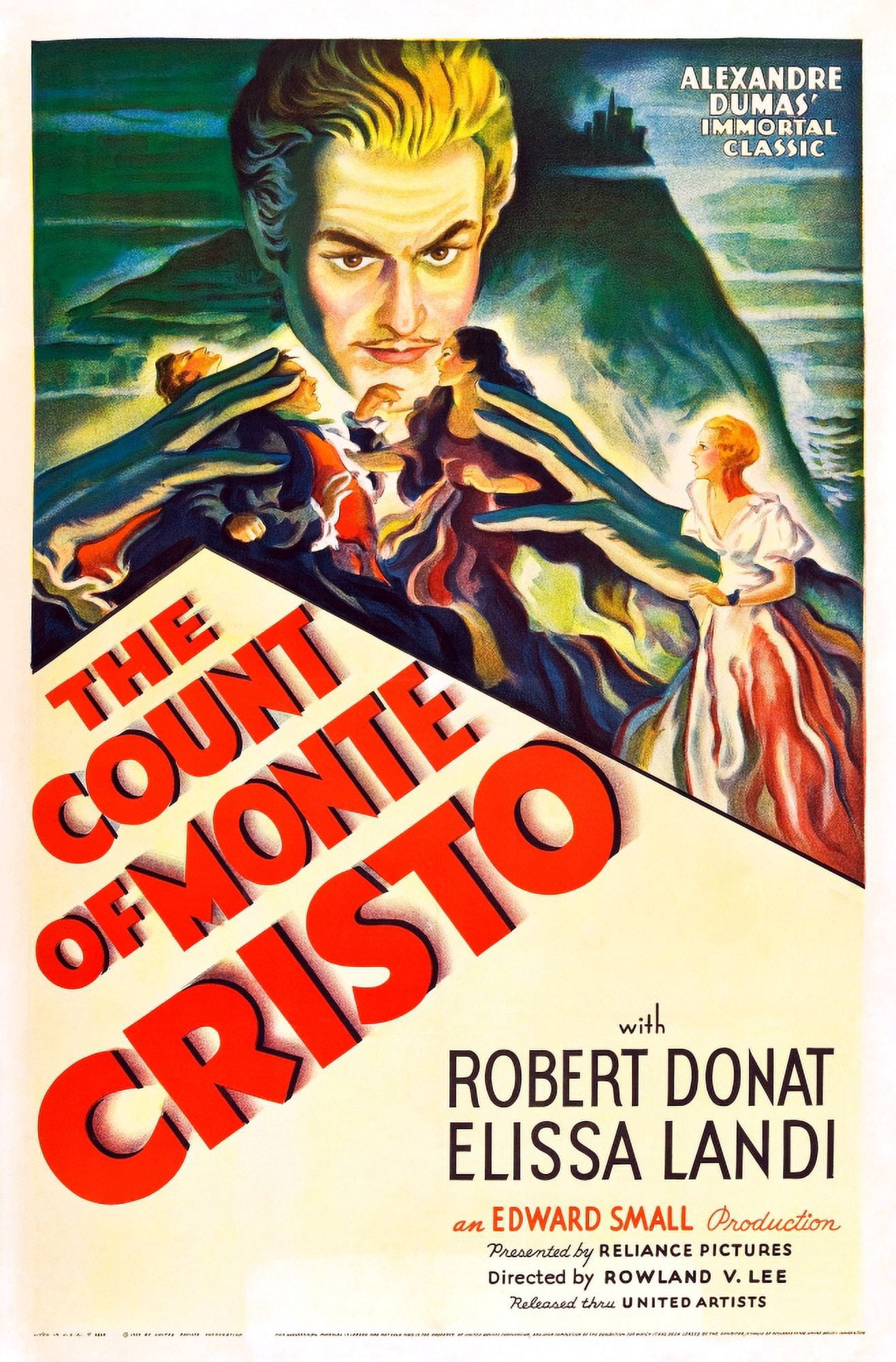 The Count Of Monte Cristo Canvas Art -  (11 x 17)