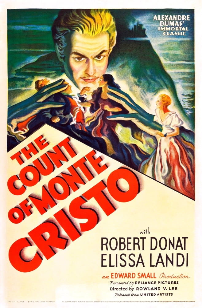 The Count Of Monte Cristo Canvas Art - (24 x 36)