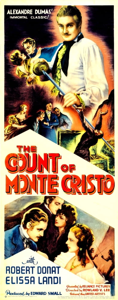 The Count Of Monte Cristo Canvas Art - (24 x 36)