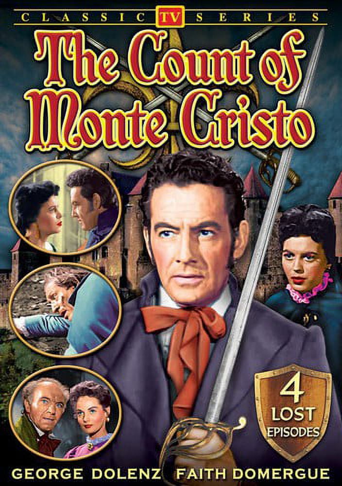 The Count of Monte Cristo: 4 Lost Episodes (DVD), Alpha Video, Drama