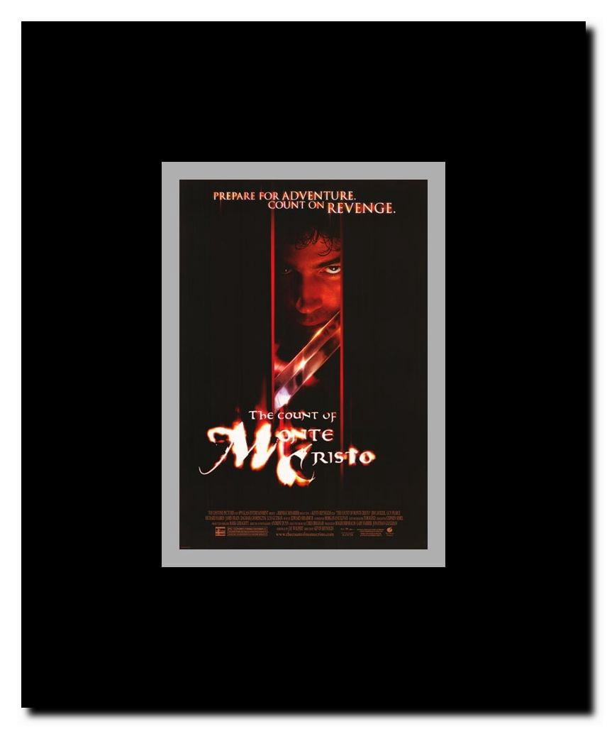 The Count of Monte Cristo Framed Movie Poster