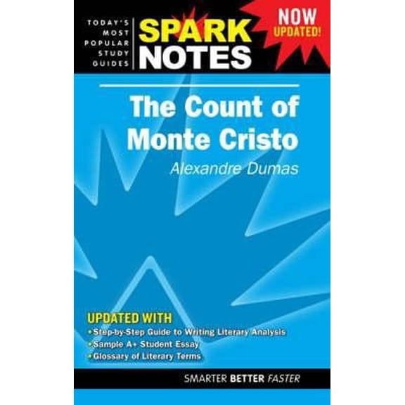 Pre-Owned Count of Monte Cristo by Alexandre Dumas, The (SparkNotes Literature Guide) Paperback