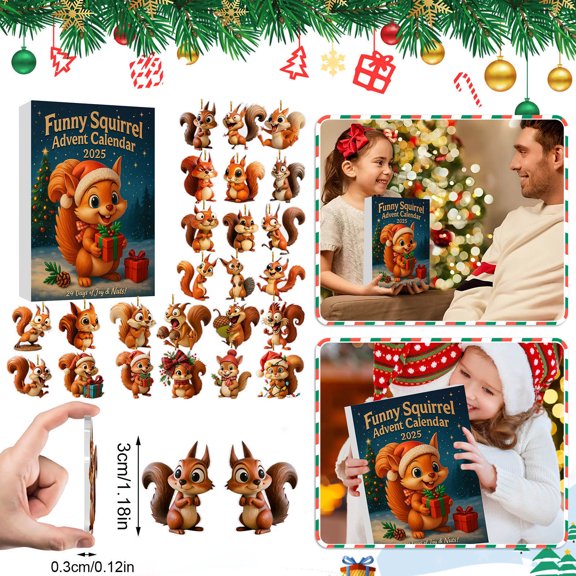 The Countdown Calendar Includes 24 Gifts, Countdown Calendar, And Surprise Gift