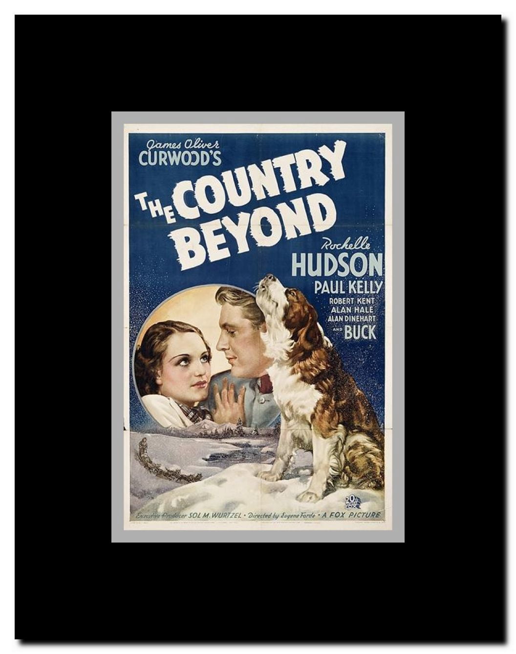 The Country Beyond Framed Movie Poster