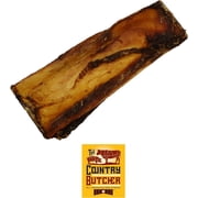 The Country Butcher 7" Meaty Rib Dog Bones, Made in USA, Natural Dog Chews for Light to Moderate Chewers & Medium Size Dogs, 12 Count