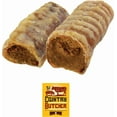 thumbnail image 1 of The Country Butcher Filled Trachea Dog Chew, Peanut Butter & Chicken N Rice Variety, 10 Count, 1 of 4