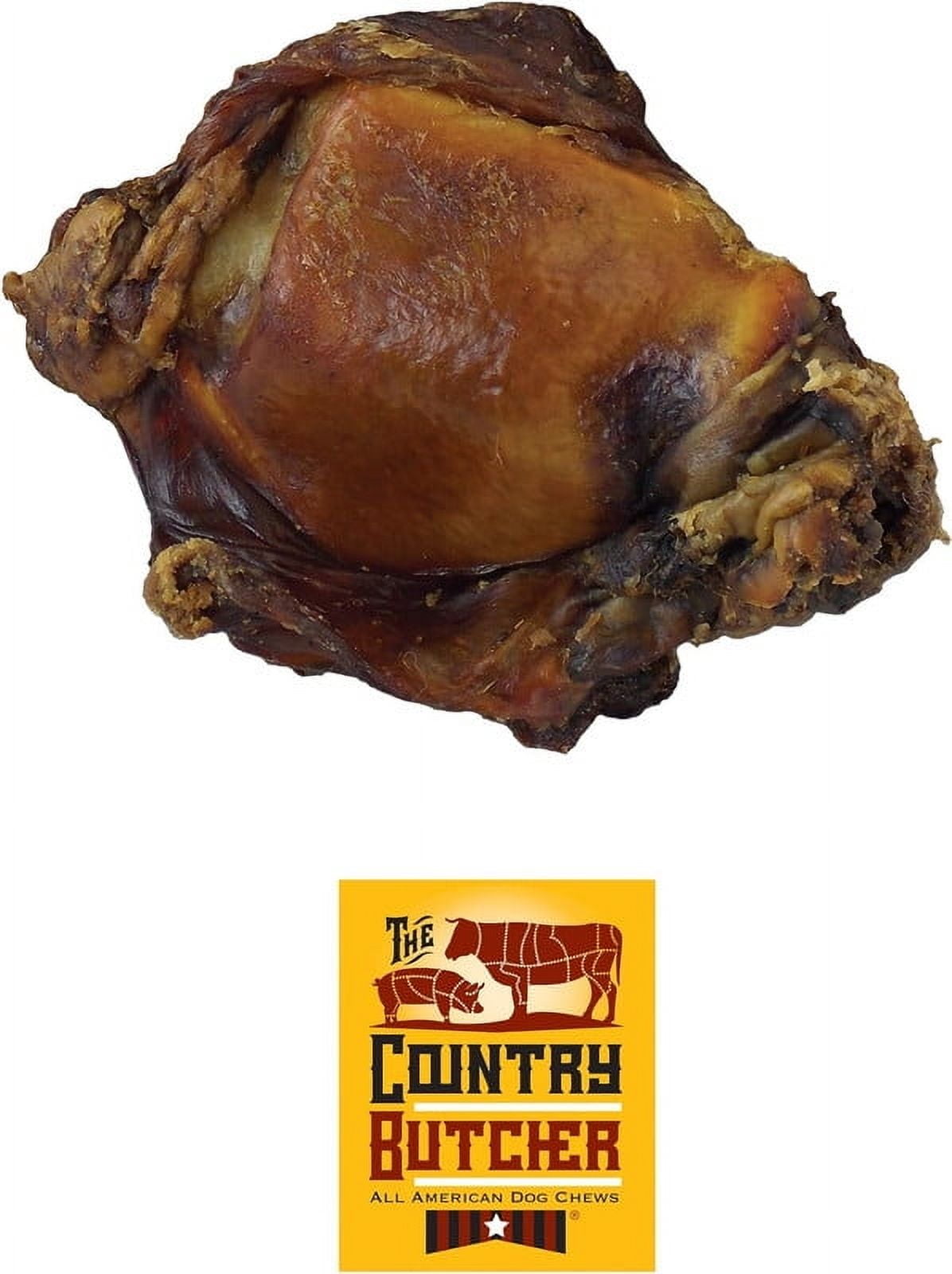 The Country Butcher Meaty Knee Cap Dog Bones, Made in USA, Natural Dog Chews for Aggressive Chewers, 5 Count