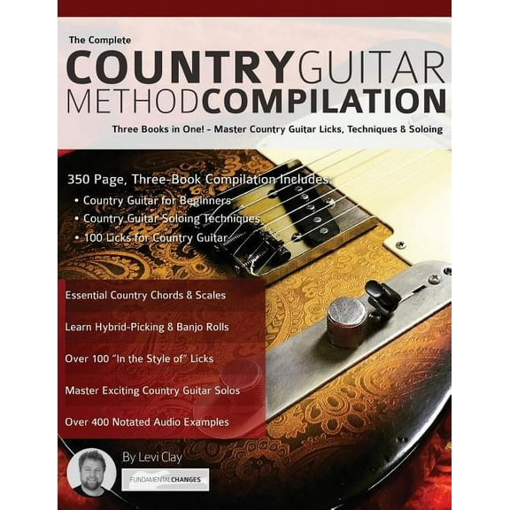 The Country Guitar Method Compilation, (Paperback)