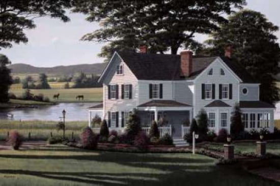 The Country Inn Canvas Art - Bill Saunders (12 x 18)