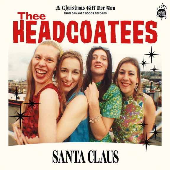 The Courettes/Thee Headcoatees Split Christmas 7" (Vinyl Record) 7" Single Coloured Vinyl