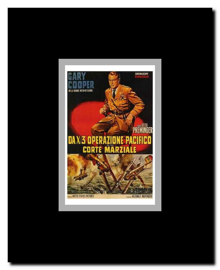 The Court-Martial of Billy Mitchell Framed Movie Poster