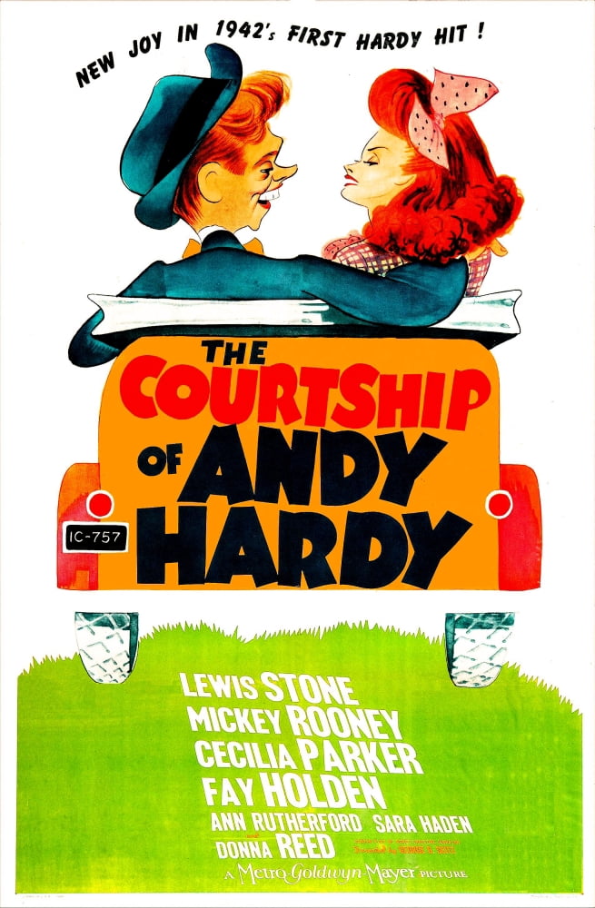 The Courtship Of Andy Hardy U Canvas Art - (24 x 36)
