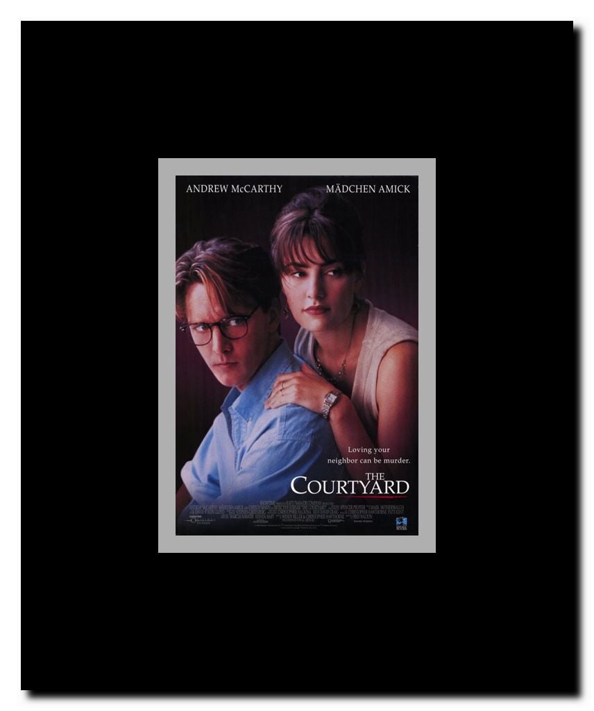 The Courtyard Framed Movie Poster