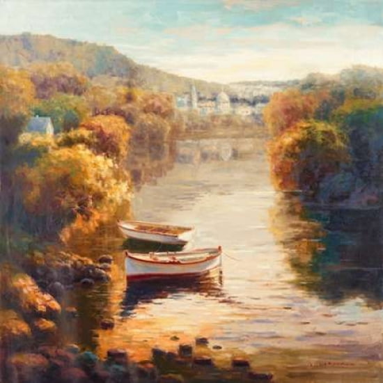 The Cove of Secrets Canvas Art - Arcobaleno (24 x 24)