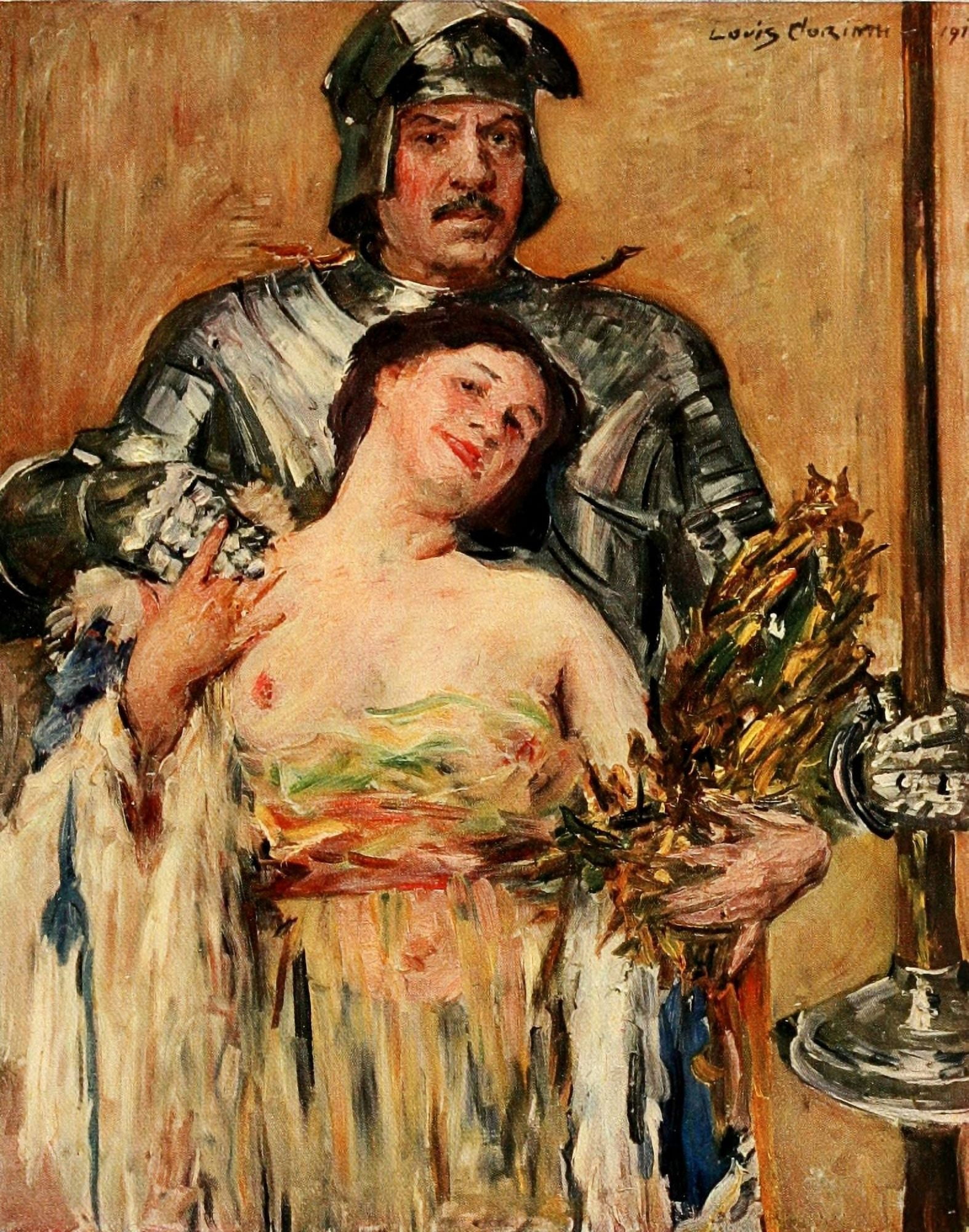 The Cowardly Canvas Art - Lovis Corinth (18 x 24)
