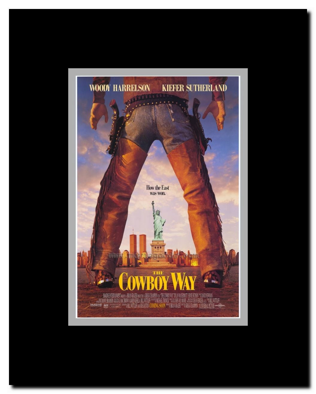 The Cowboy Way Framed Movie Poster