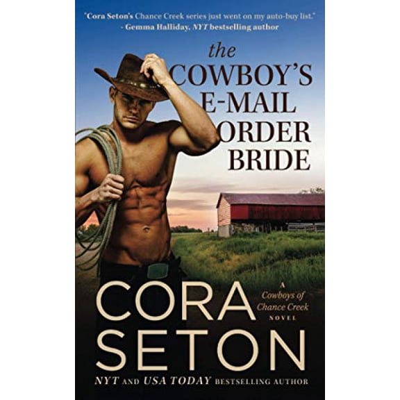 Pre-Owned The Cowboy's E-Mail Order Bride (Paperback) by Cora Seton