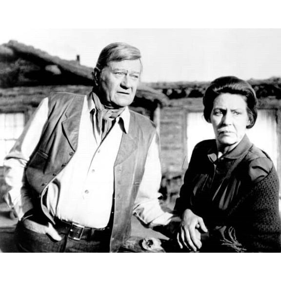 The Cowboys 1972 John Wayne Sarah Cunningham Will & Annie Andersen 8x10 photo