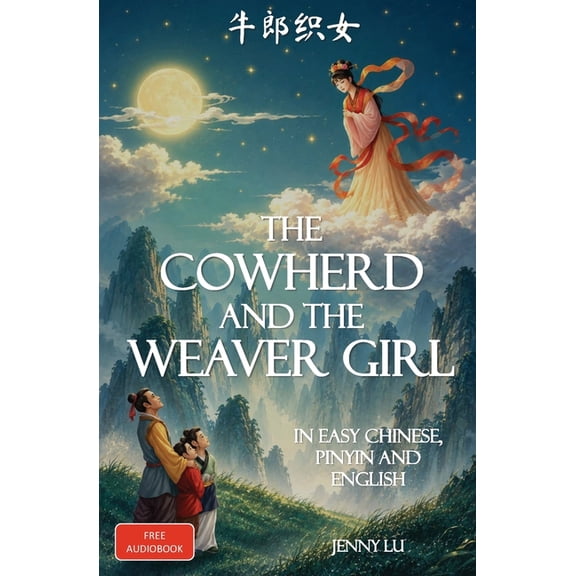 The Cowherd and the Weaver Girl: A Story in Easy Chinese, Pinyin and English, (Paperback)