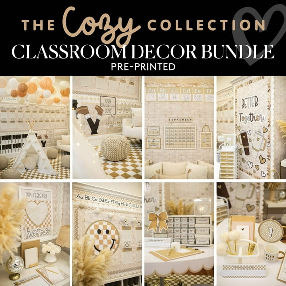 The Cozy Collection | Classroom Decor Bundle | Schoolgirl Style