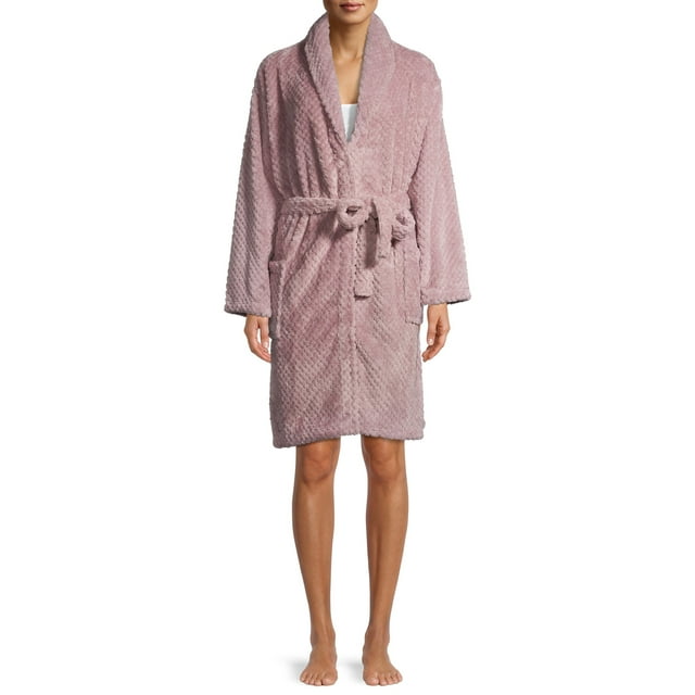 The Cozy Corner Club Durable Easy Care Textured Evening Robe (Women's), 1 Pack
