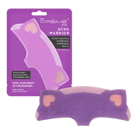 The Crme Shop Acne Warrior Acne Fighting Hydrogel Forehead Patch, 1 Piece