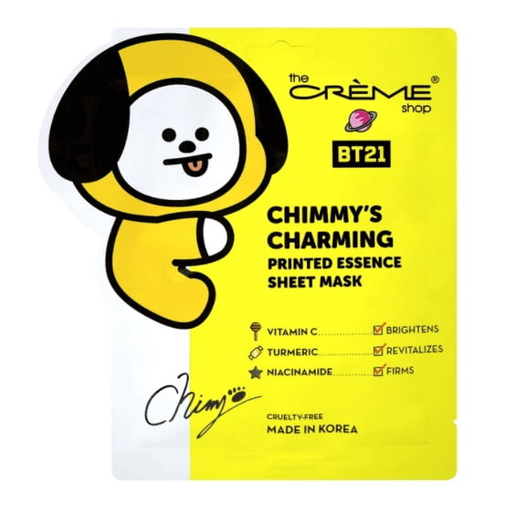 The Crme Shop | BT21: CHIMMYS CHARMING Printed Essence Sheet Mask - 2PCS
