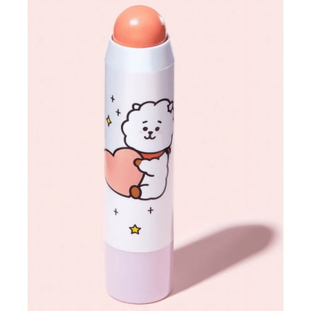 The Crème Shop | BT21: Lip + Cheek Chic Stick | Tinted Essence Stick - RJ (Peach Fluff)