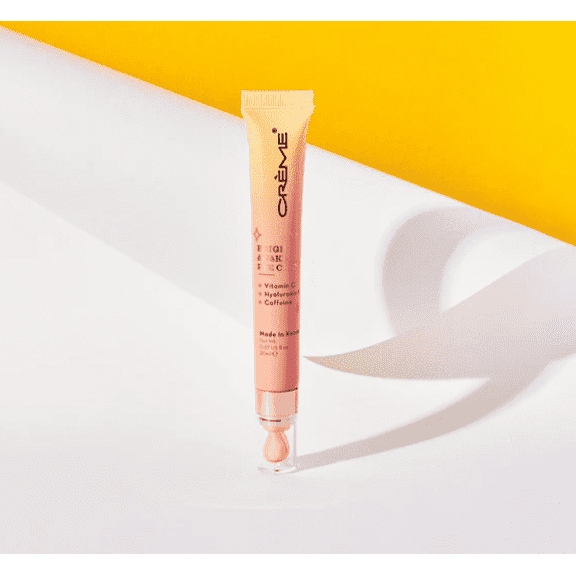 The Crme Shop Klean Beauty Awake Eye Crme, Vitamin C, Hyaluronic Acid & Caffeine, Dark Circles Under Eye Treatment (0.67 fl oz)