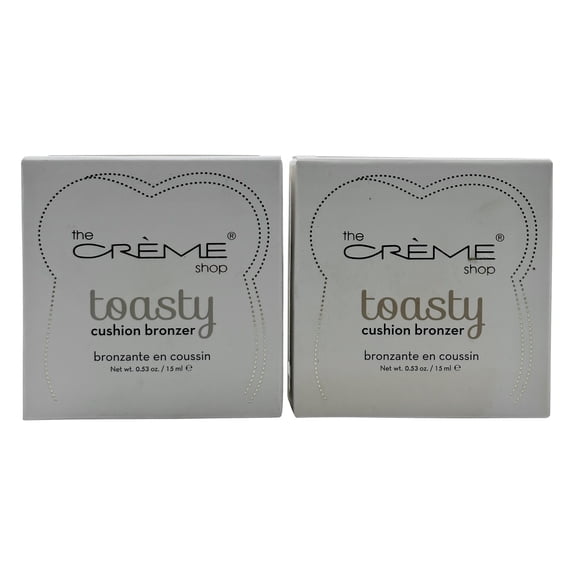The Crme Shop Bronzer Toasty Cushion Fair 0.53 oz Set of 2