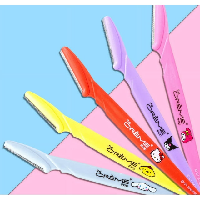 The Crème Shop Hello Kitty Eyebrow Razors Set of 5 - Walmart.com