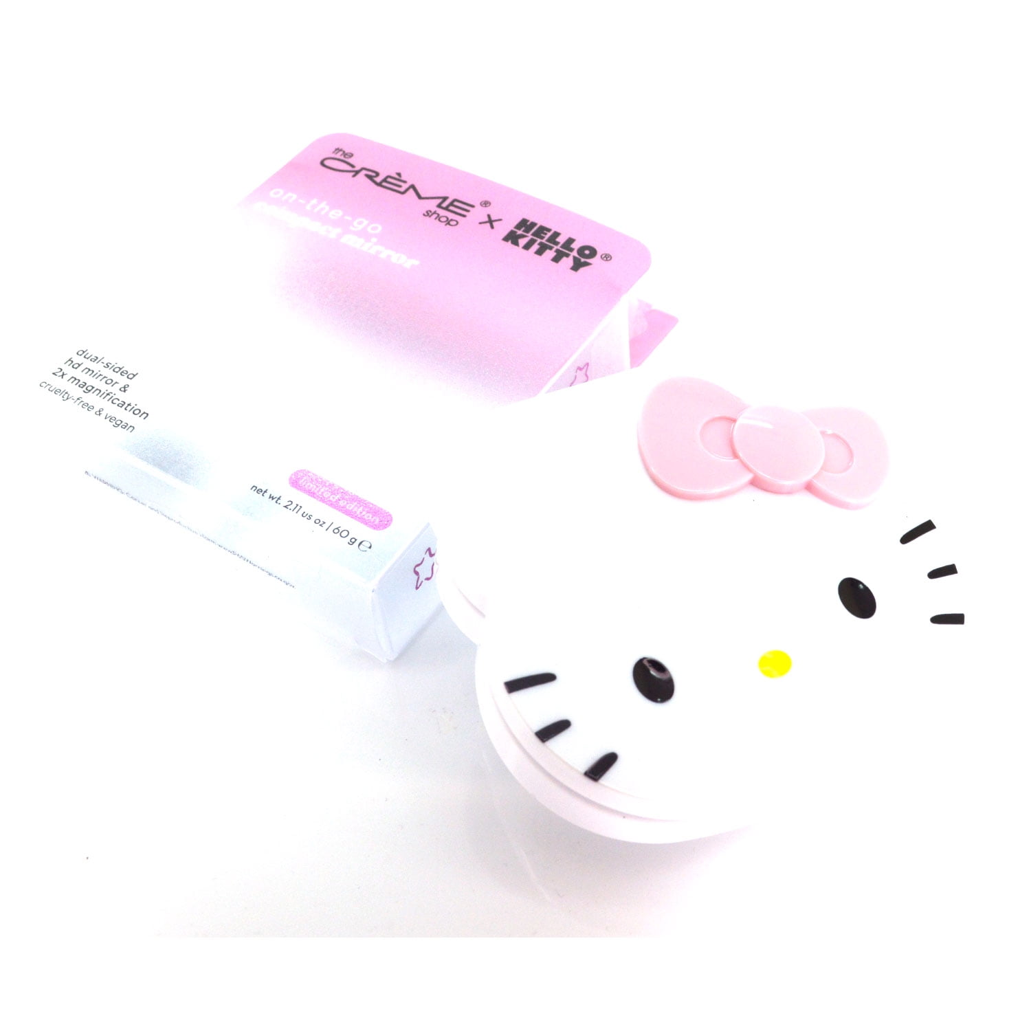 The Crème Shop Hello Kitty OnTheGo Compact Mirror DualSided 1x HD