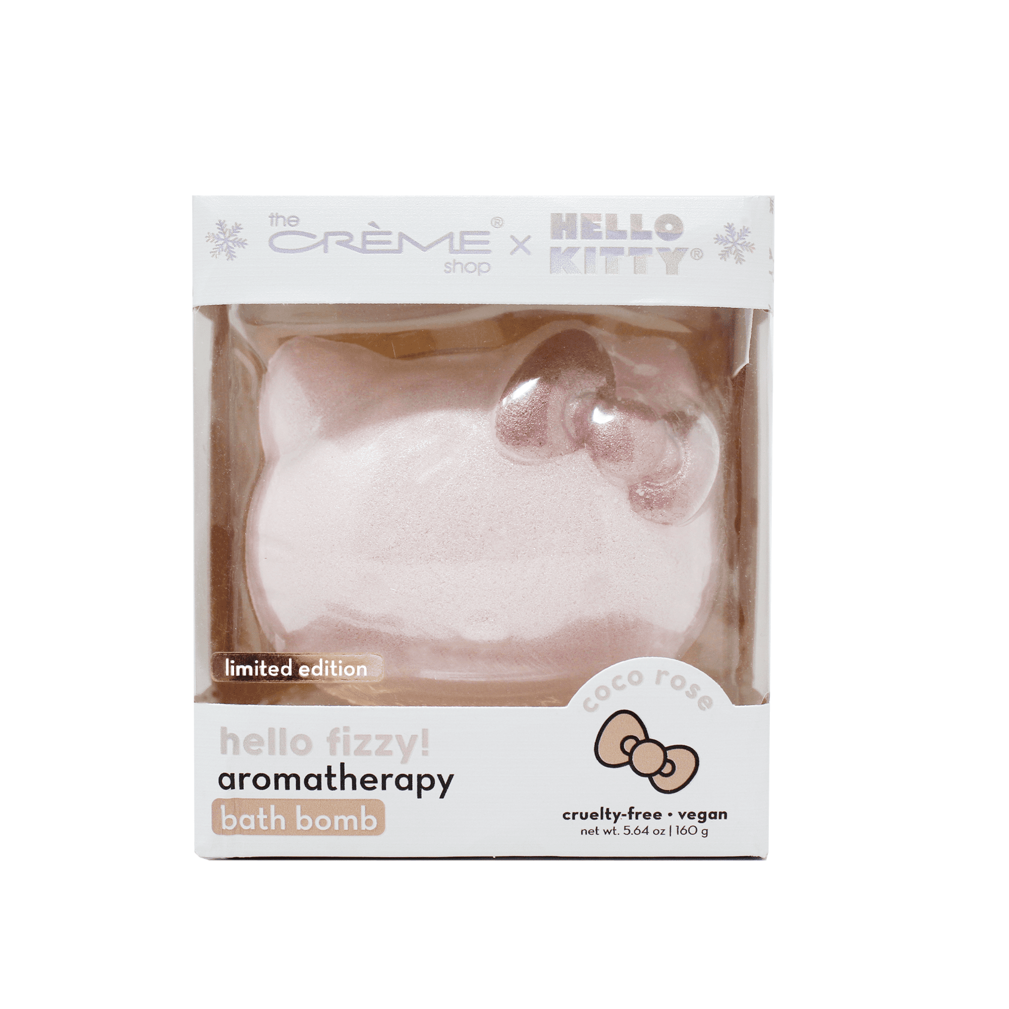 The Crme Shop x Hello Kitty Hello Fizzy! Aromatherapy Bath Bomb, Coco Rose