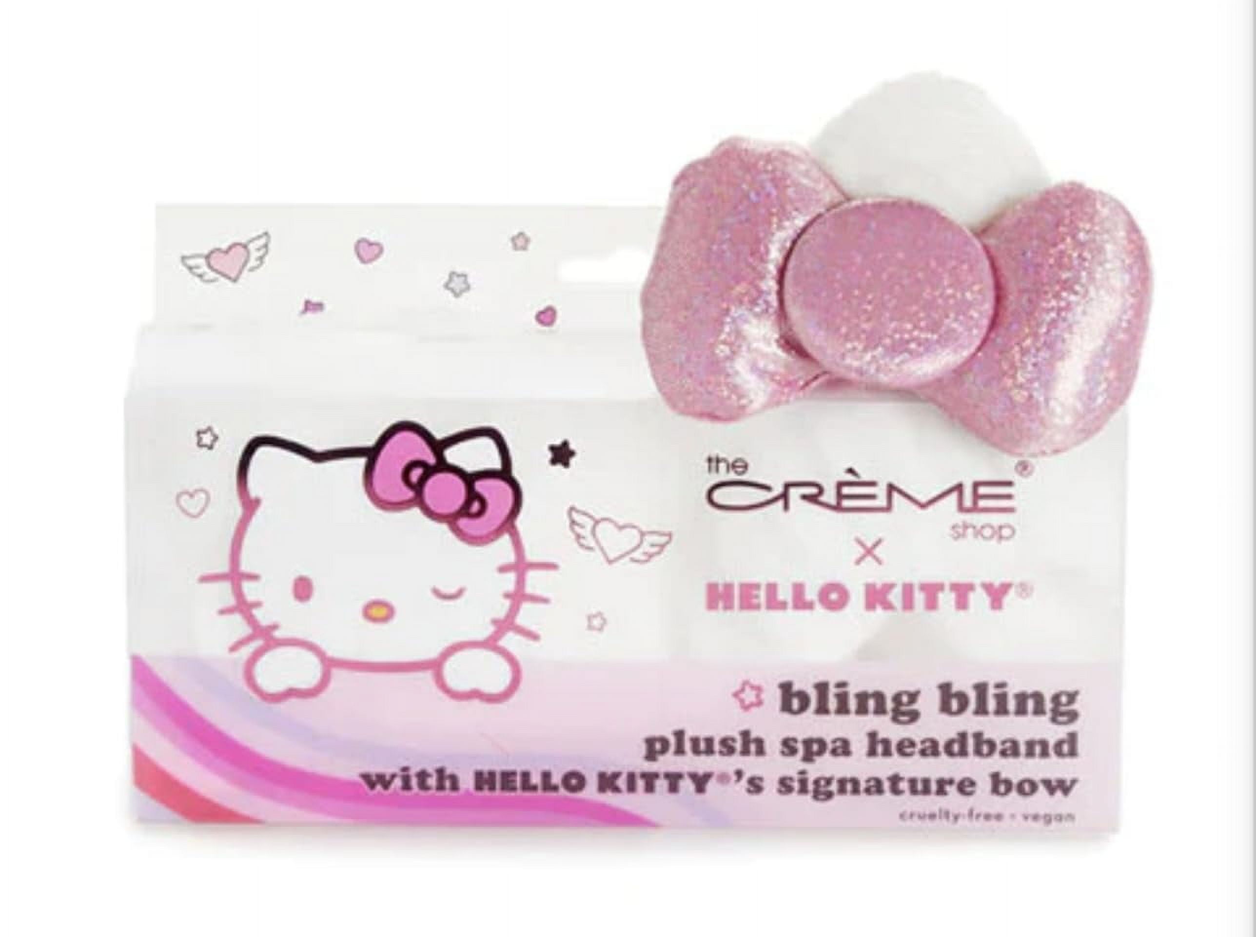 The Crme Shop x Hello Kitty Y2K Bling Bling Plush Spa Headband