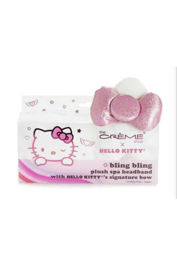 x Hello Kitty Y2K Bling Bling Plush Spa Headband