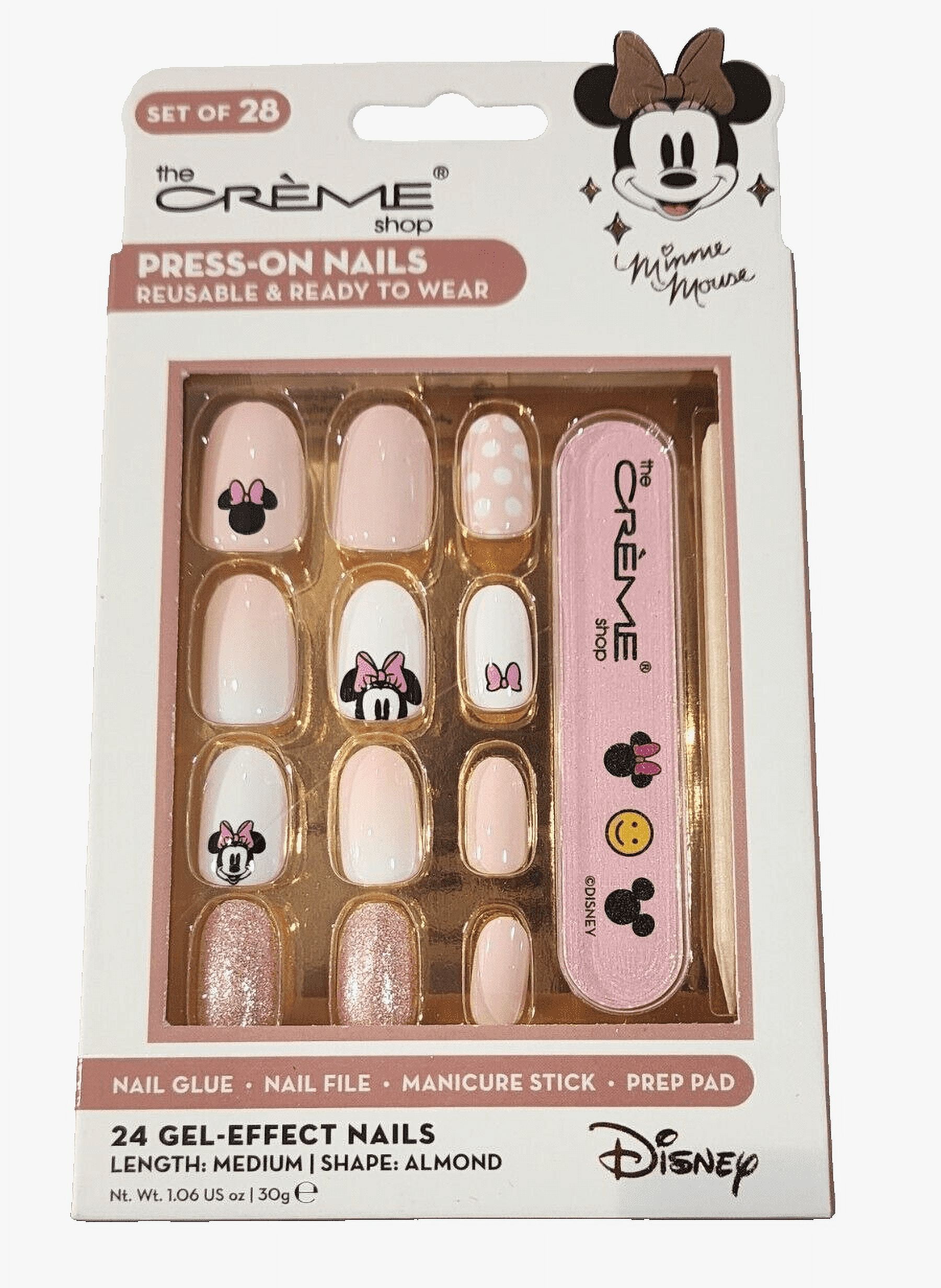 The Creme Shop Minnie Mouse Nail Decal + Polish Set