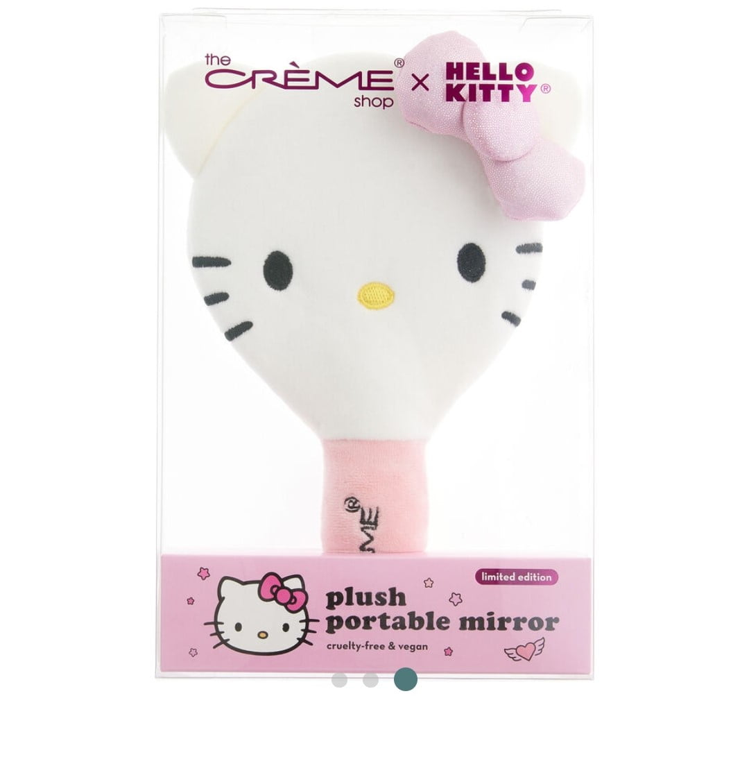 The Crme Shop x Sanrio Hello Kitty - Plush Portable Mirror Limited Edition