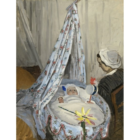 The Cradle-Camille With The Artist'S Son Jean Poster Print (24 x 36)
